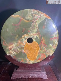 Đồng Điếu Ngọc Onyx Cổ Thạch