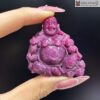 Mặt Dây Phật Di Lặc Đá Ruby