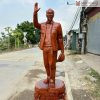 Tượng Bác Hồ Gỗ Hương