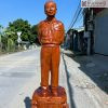 Tượng Đại Tướng Võ Nguyên Giáp Gỗ Hương