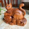 tuong meo go ngoc am cao 33 cm 3