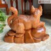 tuong meo go ngoc am cao 33 cm 4