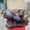 Tượng Mèo Gỗ Trắc