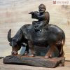 tuong moc dong chan trau go trac cao 23 cm 2