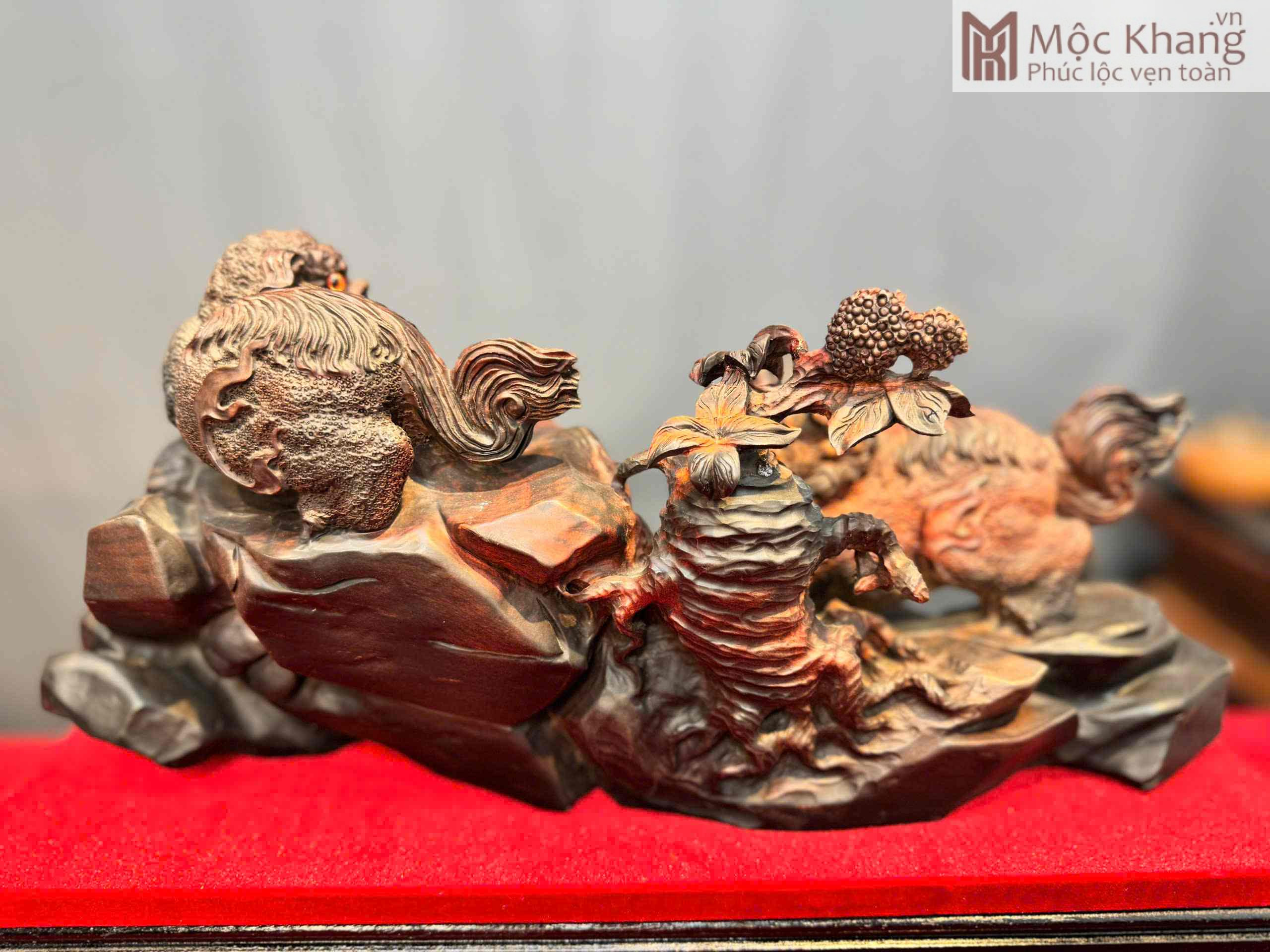 tuong-song-nghe-go-trac-cao-27-cm tuong song ngu go trac cao 27 cm 4