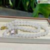Chuỗi Cổ Thạch Anh Trắng Hạt 10,5 (mm)