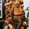 Tuong Ong Tho Go Bach Xanh Cao 68 cm 2