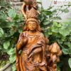 Tượng Quan Âm Gỗ Bách Xanh Cao 72 (cm)