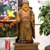 Tượng Thần Tài Gỗ Bách Xanh Cao 62 (cm)