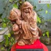Tượng Thọ Tiên Gỗ Nu Ngọc Am Cao 48(cm)