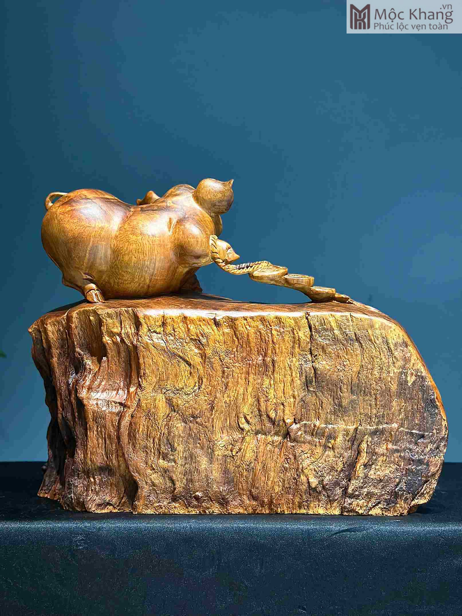 tuong-heo-go-huong-chun-sun-cao-30-cm (4) tuong heo go huong chun sun cao 30 cm 4