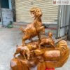 Tượng Tam Dương Gỗ Hương