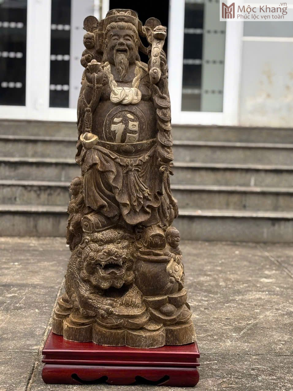 tuong-than-tai-tram-huong-cao-106-cm (1) Tượng Thần Tài Trầm Hương