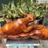 tuong trau nam go huong cao 26 cm 3