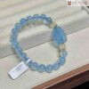 Vòng Tay Đá Aquamarine Phối Hồ Ly