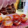 Bộ Ấm Trà Đá Mã Não Đỏ Ngang 14 (cm)