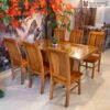 Bộ Bàn Ăn Gỗ Hương Cao 98 (cm)