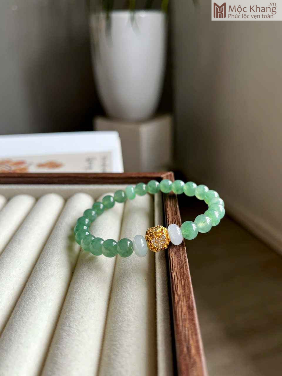 Chuỗi Ngọc Cẩm Thạch Hạt 6.3 (mm) (2)_2 Chuỗi Ngọc Cẩm Thạch Hạt 6.3 (mm)