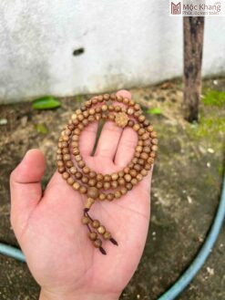 Chuỗi Trầm Hương Mix Hoa Sen Hạt 6 (mm)