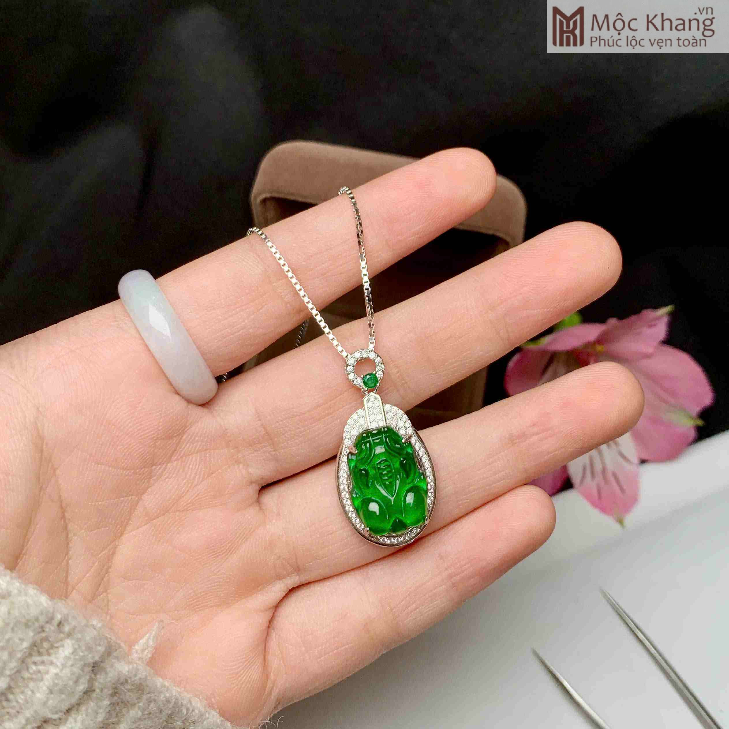 Mặt Dây Tỳ Hưu Ngọc Cẩm Thạch Cao 2,65 (cm) (6)_6 Mat Day Ty Huu Ngoc Cam Thach Cao 265 cm 6 6