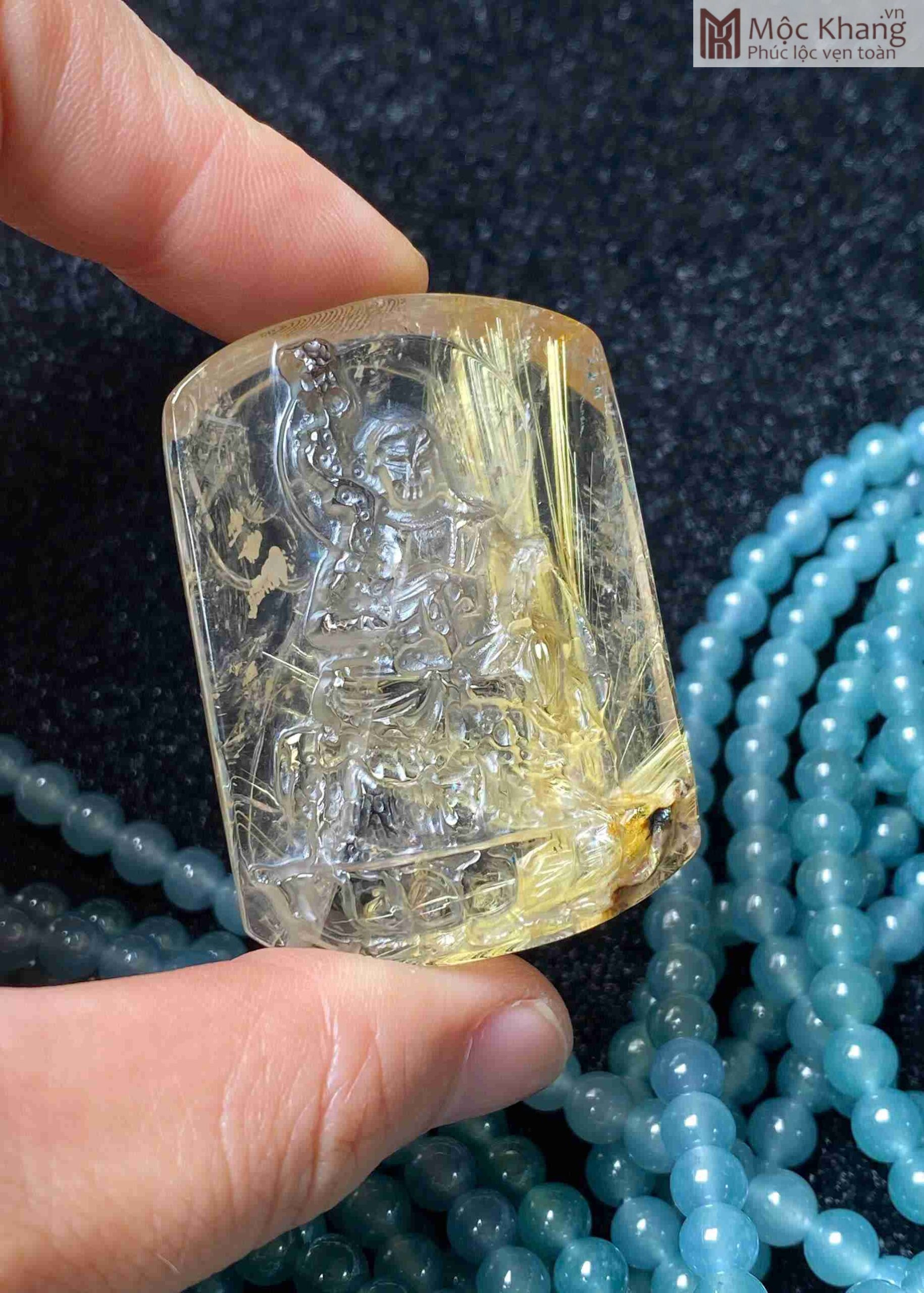 Mặt Phật Thạch Anh Tóc Vàng Cao 5 (cm) (2)_2