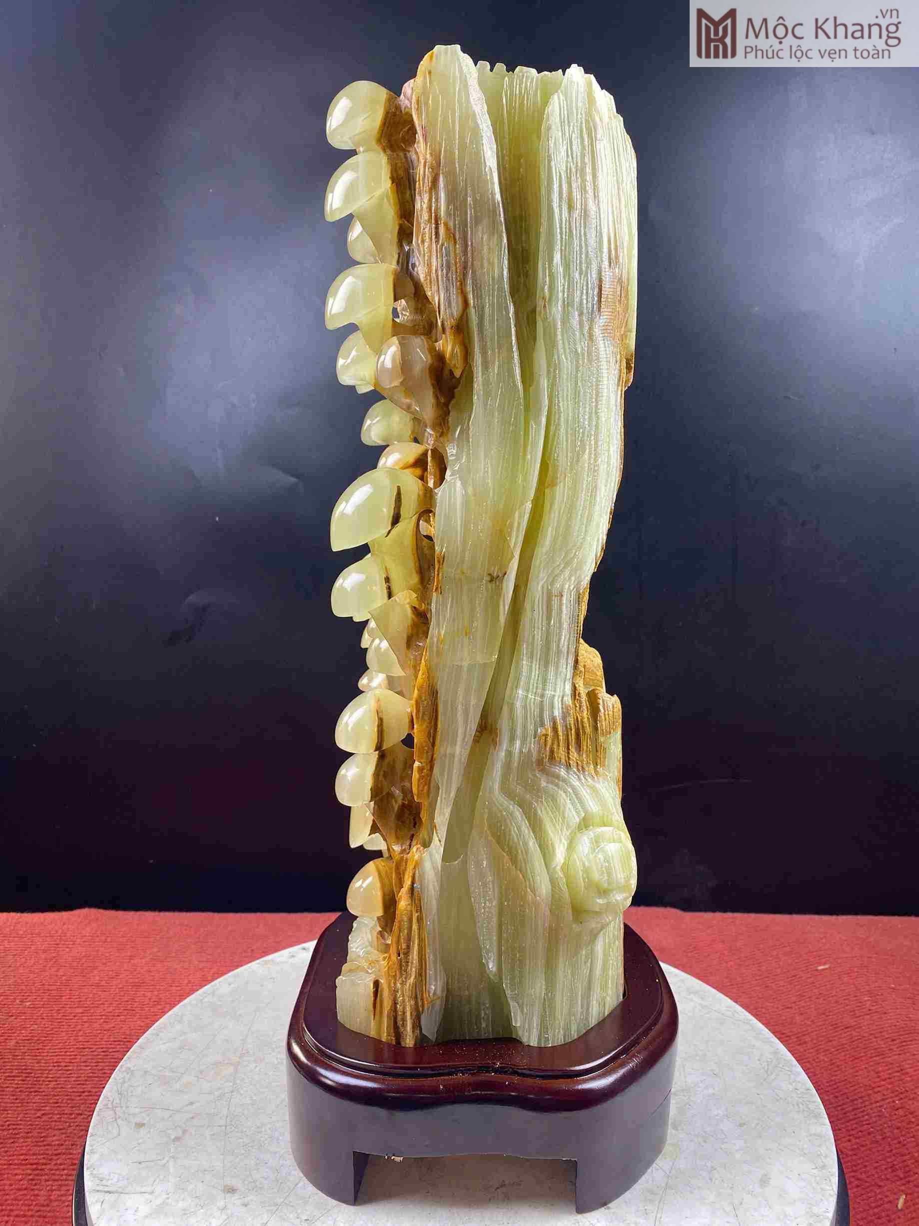 Nấm Trường Sinh Ngọc Onyx Cao 18 (cm) (3)_3 Nam Truong Sinh Ngoc Onyx Cao 18 cm 3 3