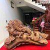 Nhất Long Gậy Như Ý Gỗ Sưa Bắc Ngang 45 (cm)