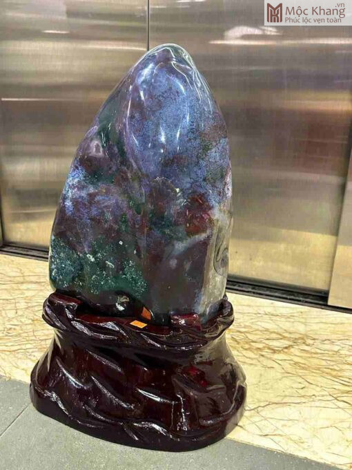 Núi Cảnh Ngọc Mã Não Cao 52 (cm)