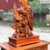 Phu thê viên mãn chim công gỗ hương ta liền khố