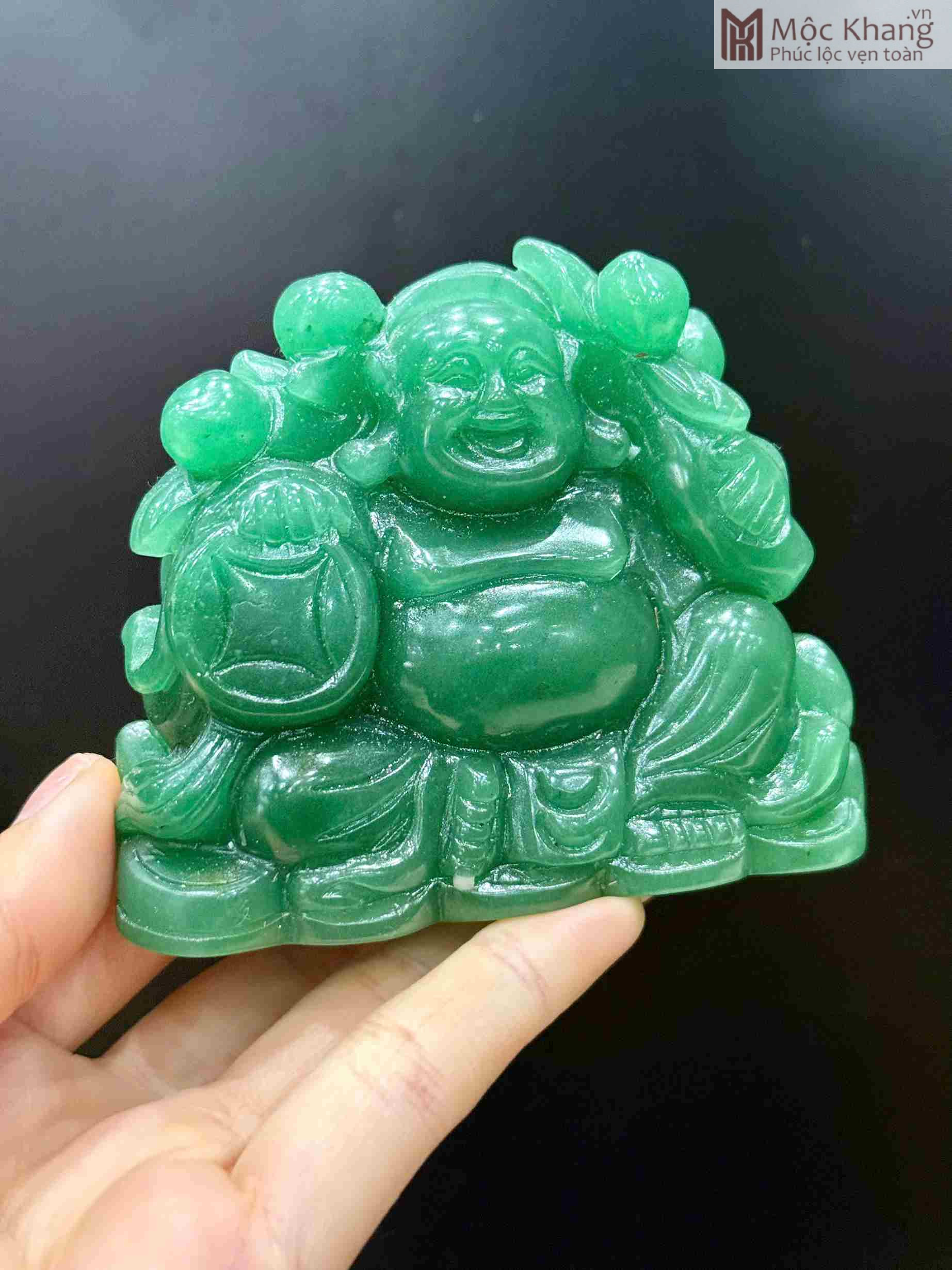 Tác Phẩm Di Lặc Vác Cành Đào Thạch Anh Ngang 9 (cm) (3)_3 Tác Phẩm Di Lặc Vác Cành Đào Thạch Anh