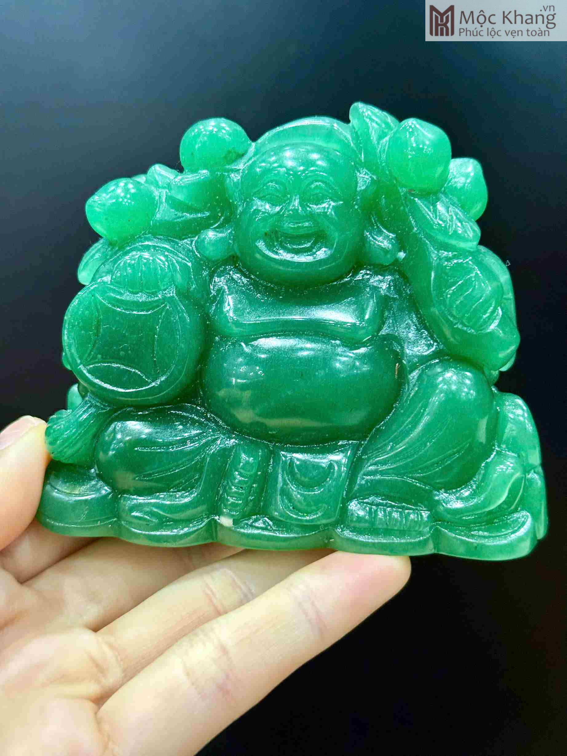Tác Phẩm Di Lặc Vác Cành Đào Thạch Anh Ngang 9 (cm) (4)_4 Tác Phẩm Di Lặc Vác Cành Đào Thạch Anh