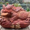 Thiềm Thừ Hóa Long Gỗ Mộc Tử Đàn Ngang 32 (cm)