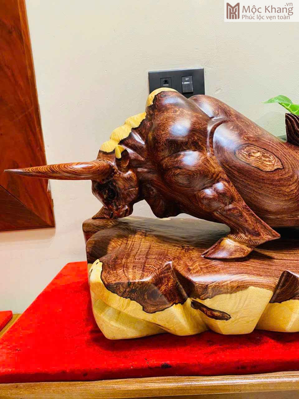 Tượng Bò Tót Cao 34 (cm) (4)_4 Tượng Bò Tót Cao 34 (cm)