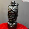 Tượng Chúc Phúc Tài Lộc Gỗ Mun Cao 42 (cm)
