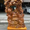 Tượng Di Lặc Gỗ Ngọc Am Cao 95 (cm)