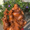 Tuong Di Lac Ngoi Nghe Go Huong Cao 42 cm 4 4