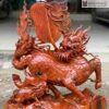 Tượng Hỏa Kỳ Lân Gỗ Hương Cao 74 (cm)
