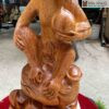 Tượng Khỉ Gỗ Ngọc Am Cao 55 (cm)