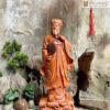 Tượng Khổng Minh Gỗ Hương Cao 50 (cm)