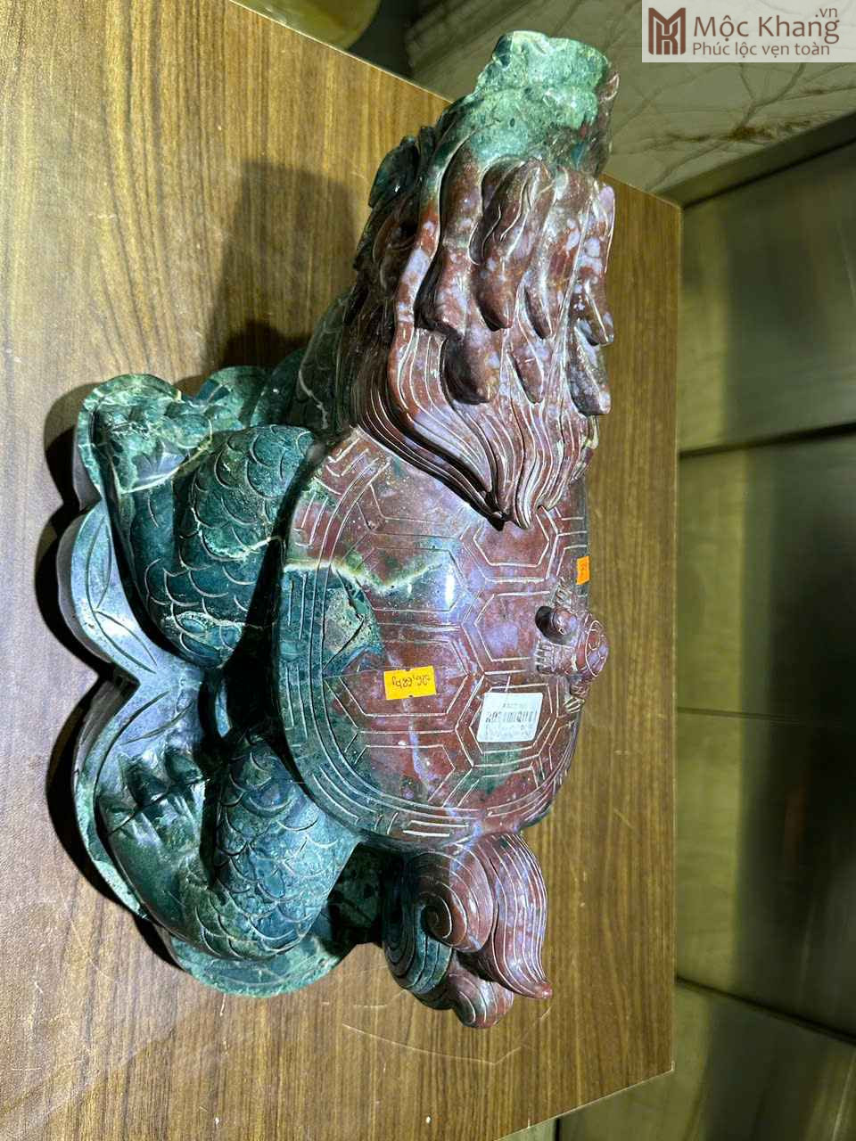 Tượng Long Quy Ngọc Mã Não Cao 43 (cm) (4)_5 Tuong Long Quy Ngoc Ma Nao Cao 43 cm 4 5