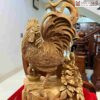 Tượng Nhất Kê Gỗ Ngọc Am Cao 50 (cm)