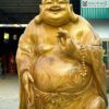 Tuong Phat Di Lac Dung Nghe Go Cam Vang 4 4