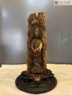 Tượng Quan Âm Trầm Hương Cao 24 (cm) (3)_3