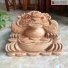 Tượng Thiềm Thừ Gỗ Ngọc Am Cao 27 (cm)