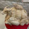Tuong Trau Cong Chuot Go Ngoc Am Cao 48 cm 2 2