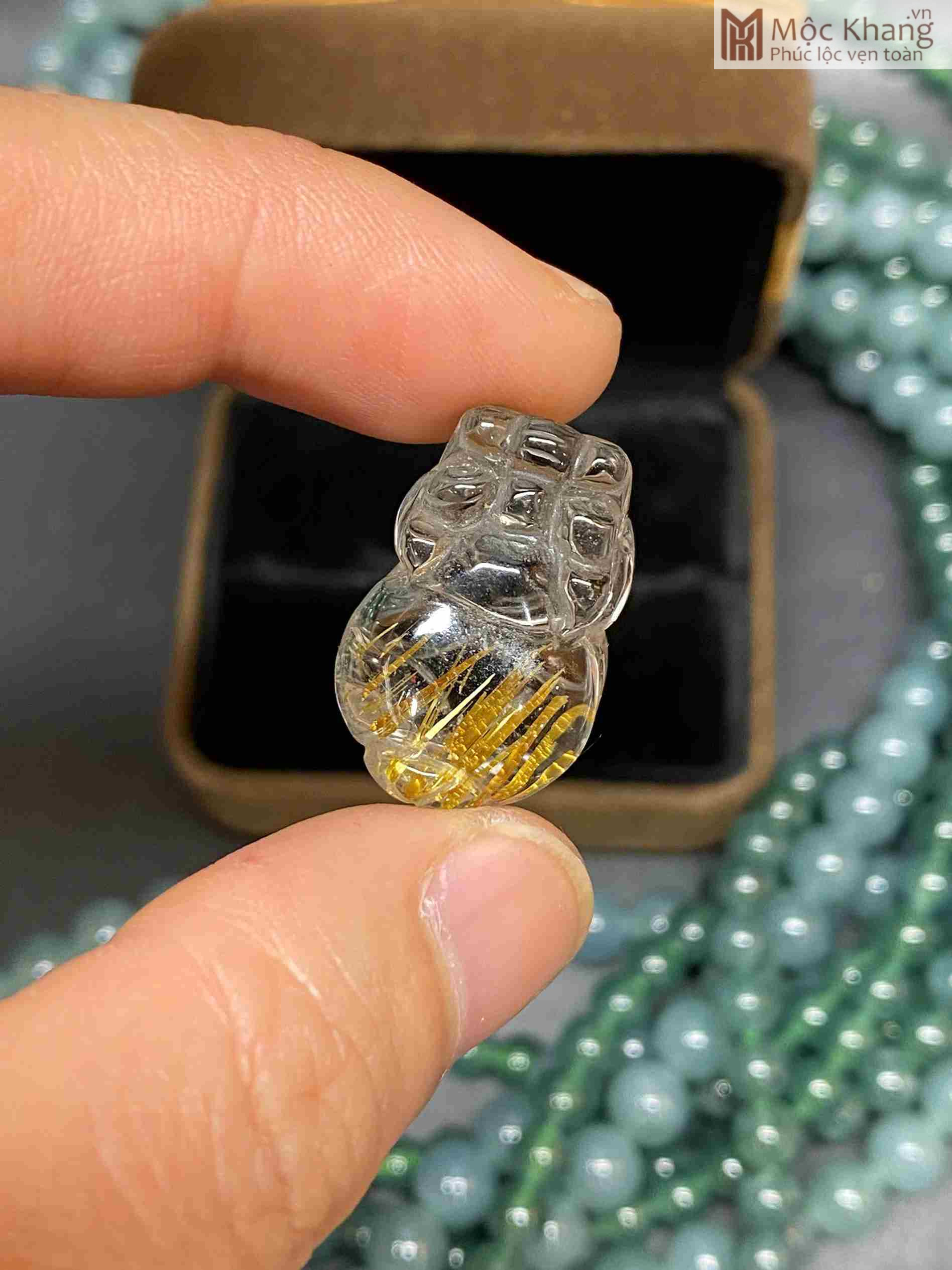 Tỳ Hưu Thạch Anh Tóc Vàng 20 (mm) (1)_1 Tỳ Hưu Thạch Anh Tóc Vàng 20 (mm)