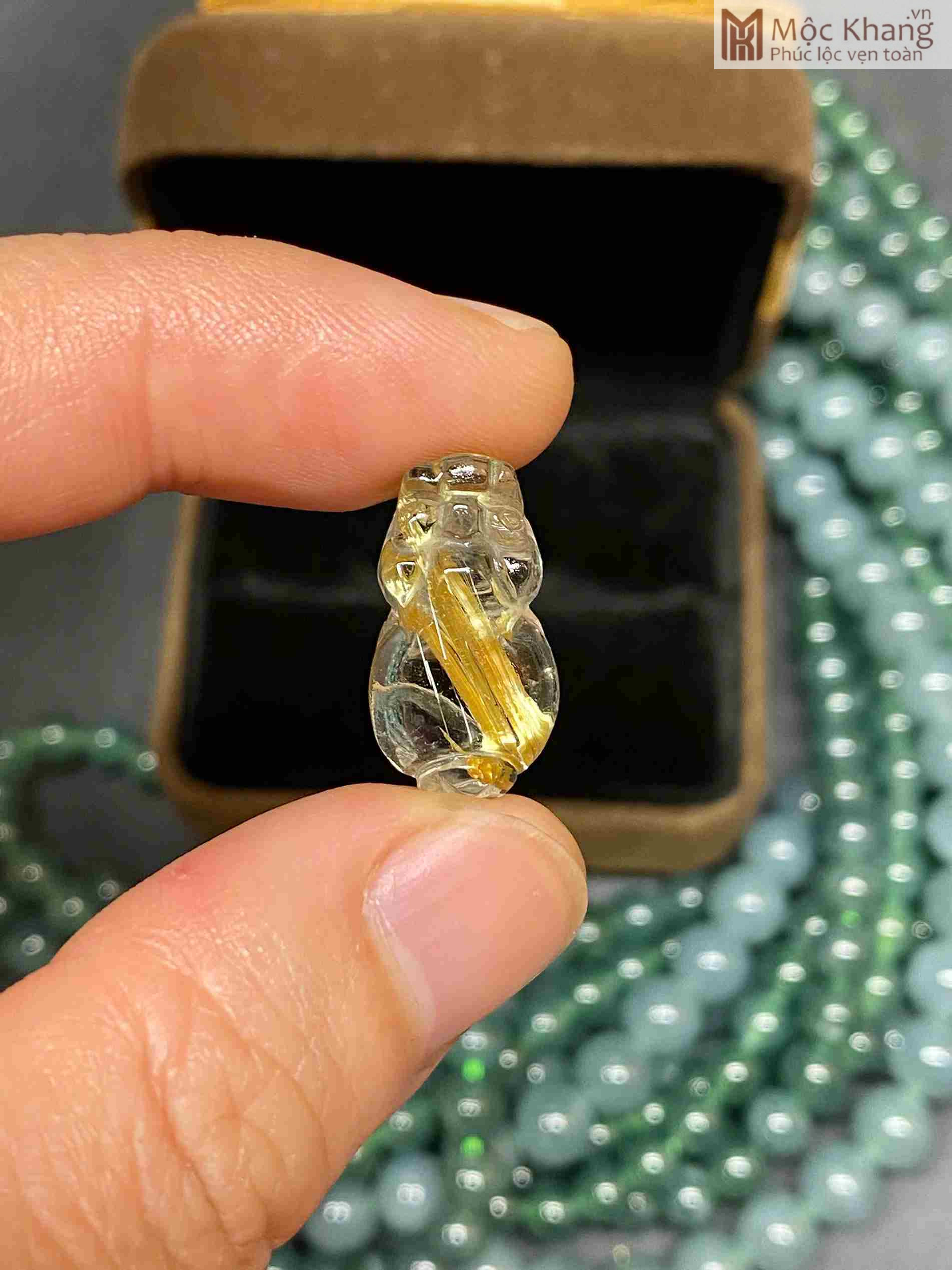 Tỳ Hưu Thạch Anh Tóc Vàng 20 (mm) (3)_3 Tỳ Hưu Thạch Anh Tóc Vàng 20 (mm)