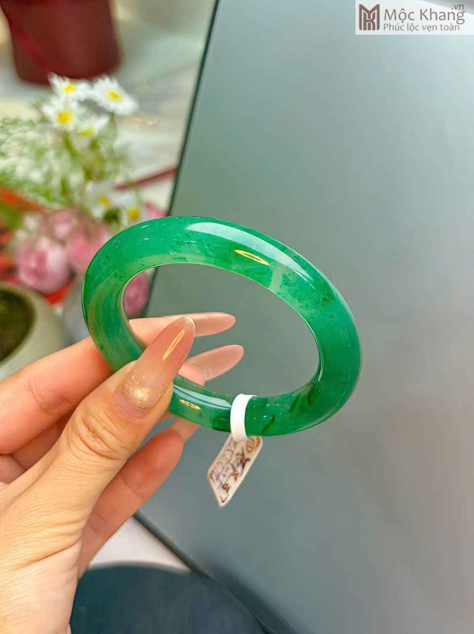 Vòng Ngọc Cẩm Thạch A Dulong Đậm (1)_1 Vòng Ngọc Cẩm Thạch A Dulong Đậm