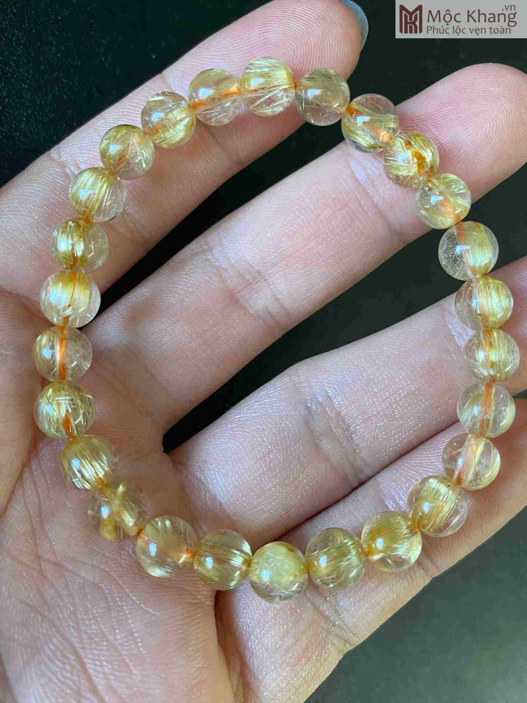 Vòng Thạch Anh Tóc Vàng Hạt 7 (mm) (2)_2 Vòng Thạch Anh Tóc Vàng Hạt 7 (mm)