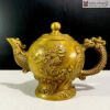 Ấm Rồng Đồng Nguyên Chất Cao 13 (cm)